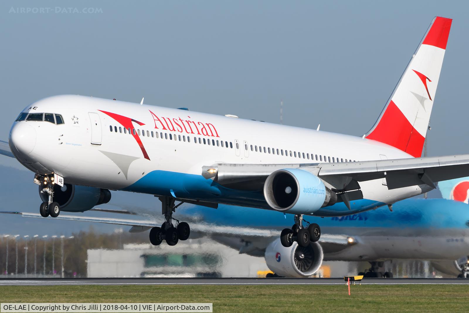 OE-LAE, 2000 Boeing 767-3Z9/ER C/N 30383, Austrian Airlines