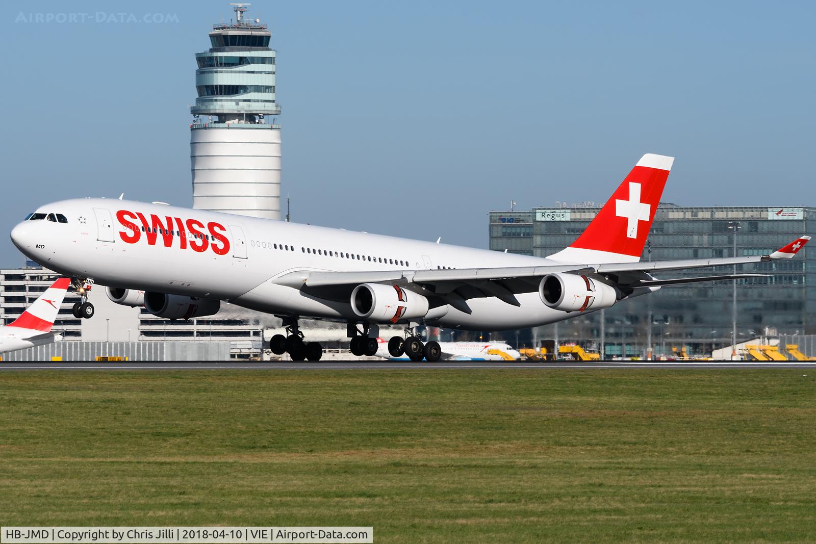 HB-JMD, 2003 Airbus A340-313 C/N 556, Swiss
