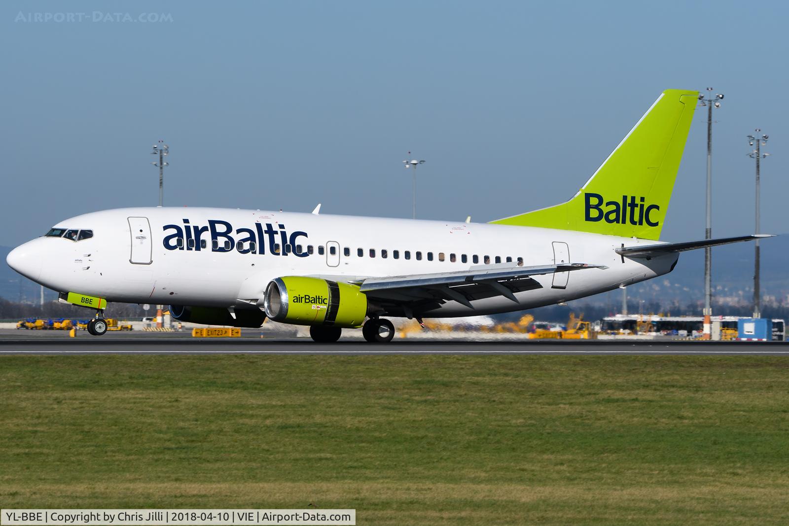 YL-BBE, 1998 Boeing 737-53S C/N 29073, airBaltic