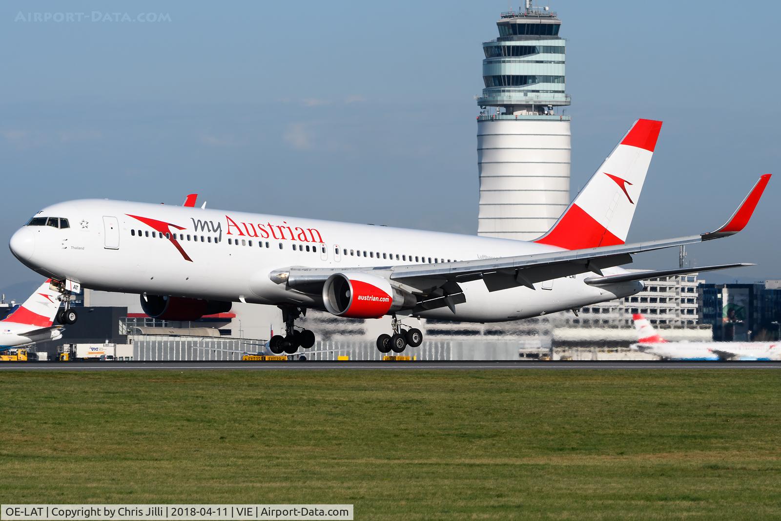 OE-LAT, 1991 Boeing 767-31A C/N 25273, Austrian