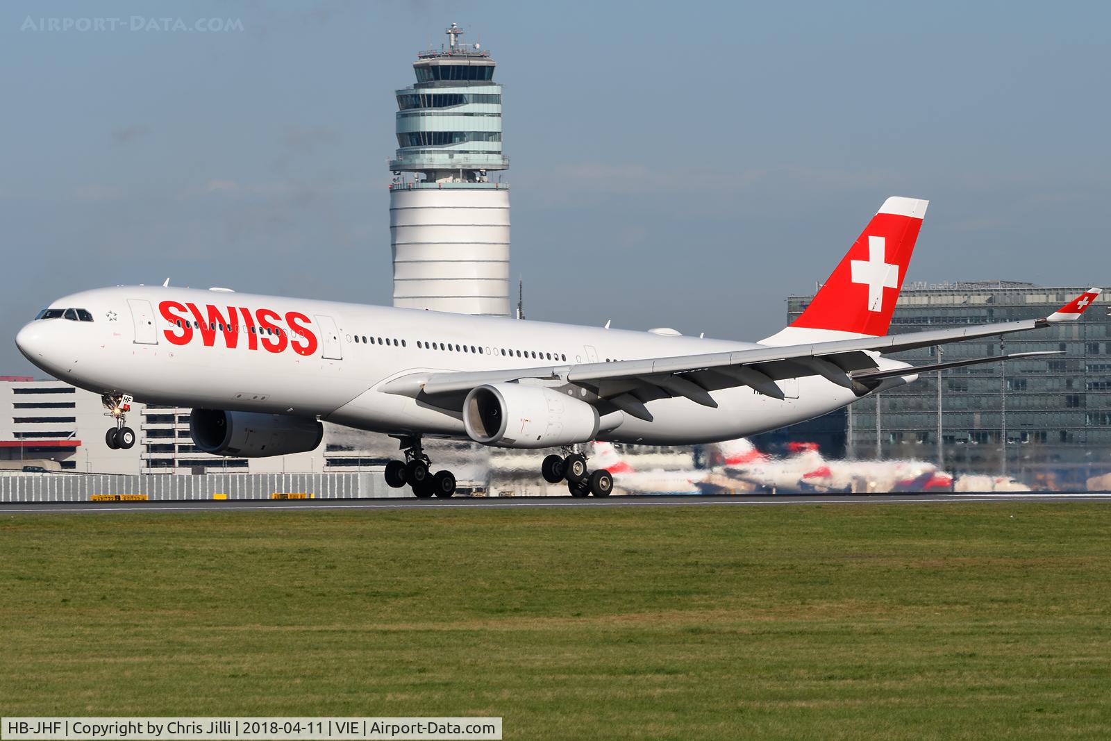 HB-JHF, 2010 Airbus A330-343X C/N 1089, Swiss