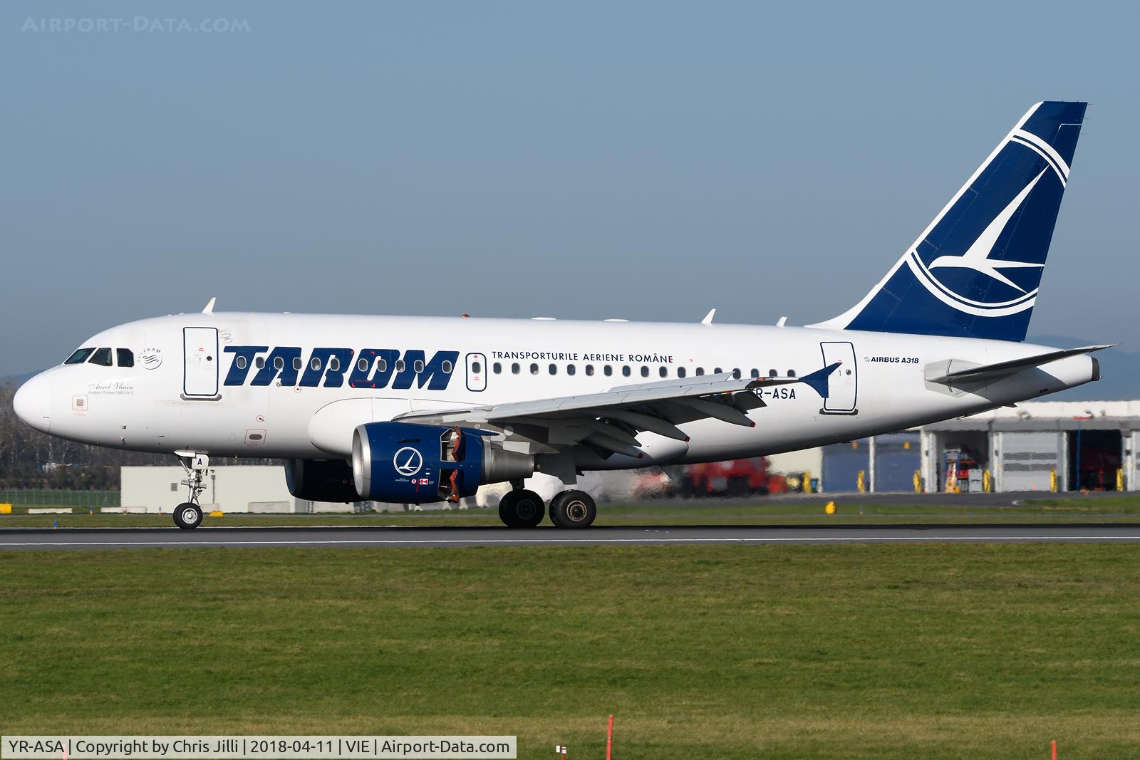 YR-ASA, 2006 Airbus A318-111 C/N 2931, TAROM