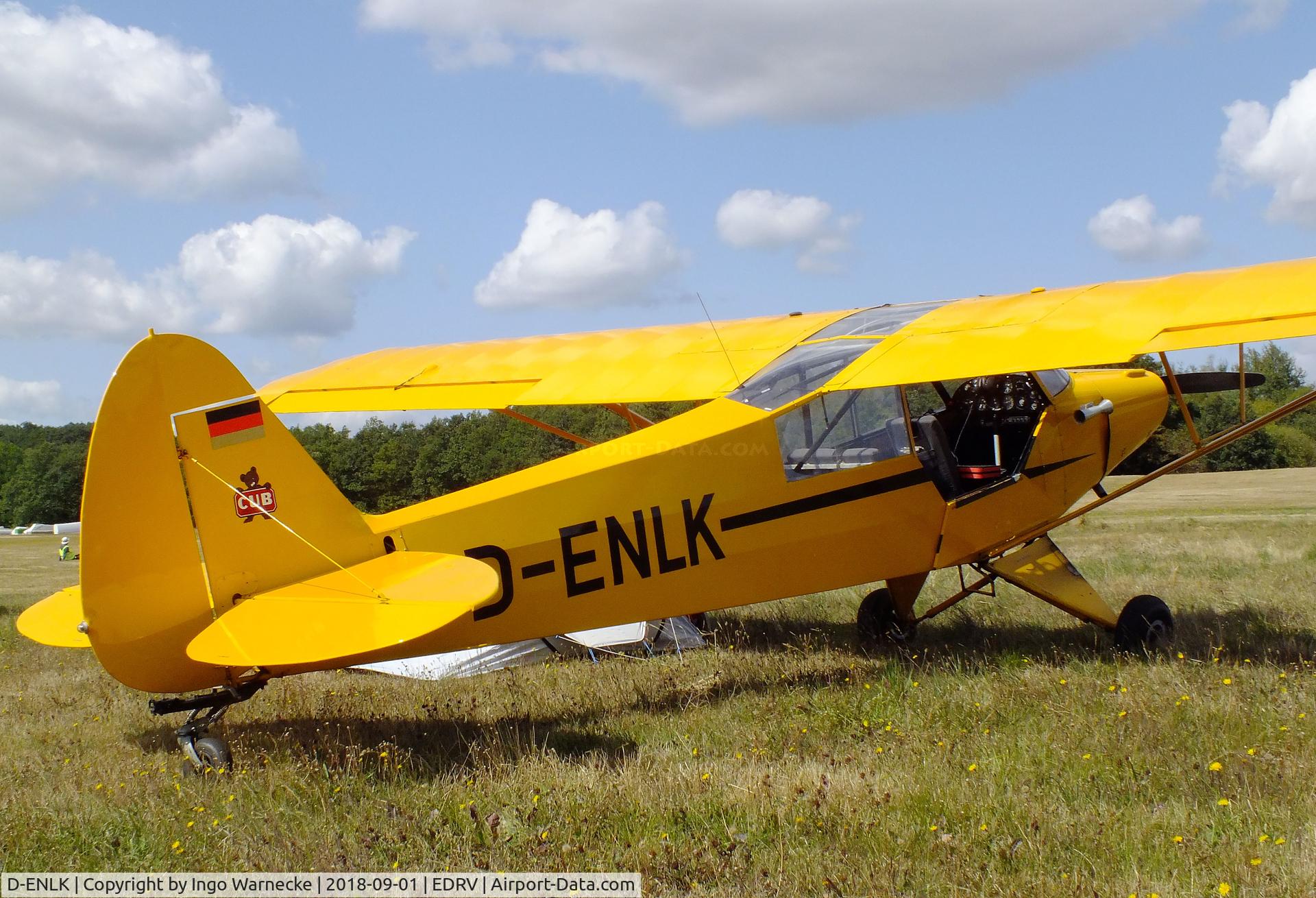 D-ENLK, 1951 Piper L-18C Super Cub C/N 18-1556, Piper L-18C Super Cub at the 2018 Flugplatzfest Wershofen