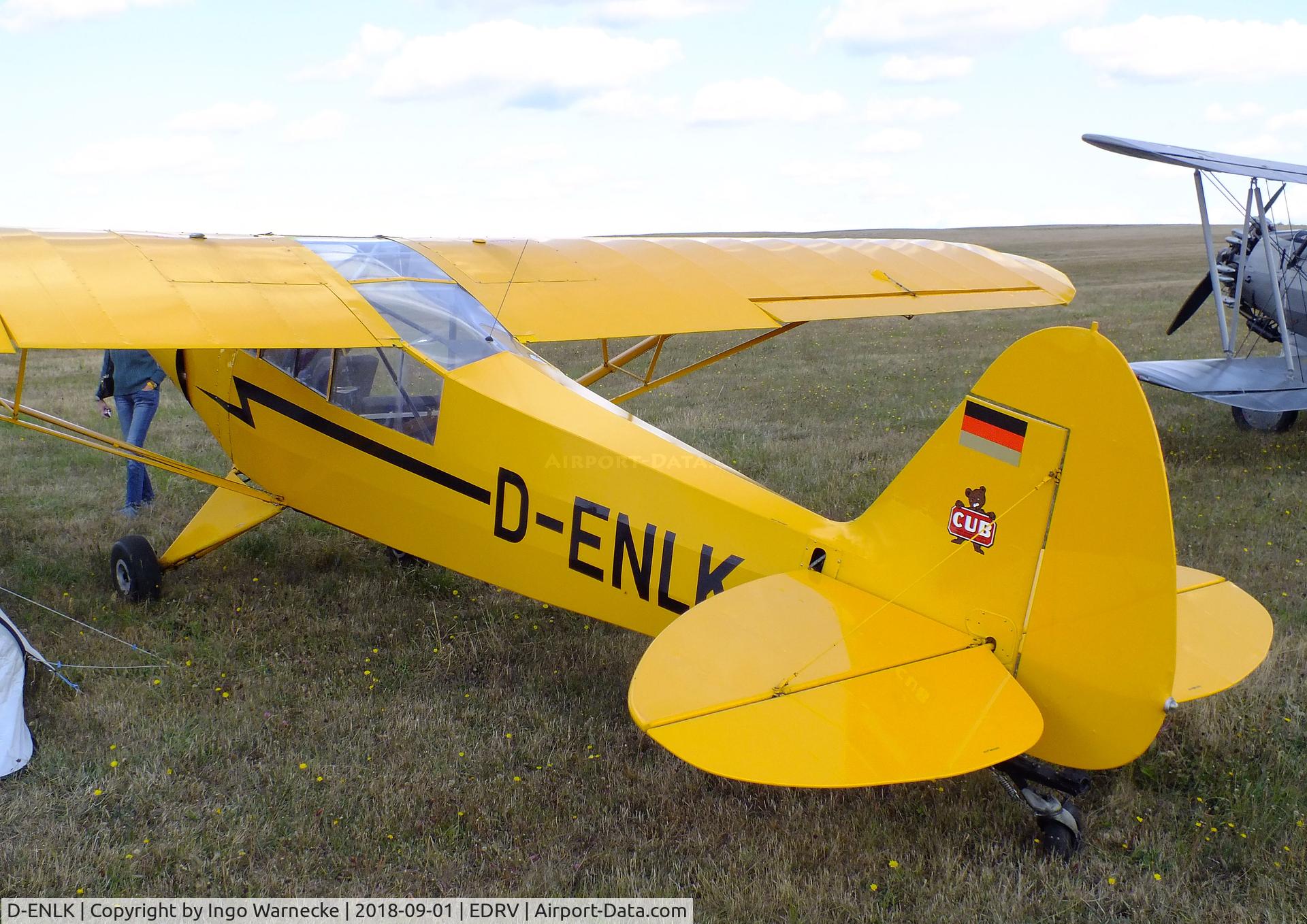 D-ENLK, 1951 Piper L-18C Super Cub C/N 18-1556, Piper L-18C Super Cub at the 2018 Flugplatzfest Wershofen