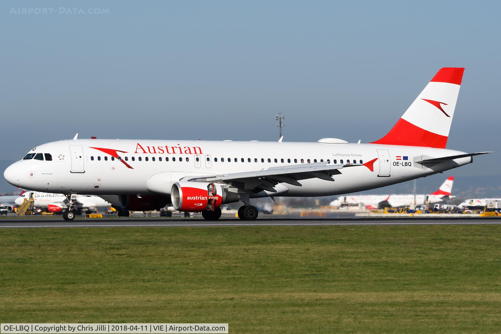 OE-LBQ, 1999 Airbus A320-214 C/N 1137, Austrian