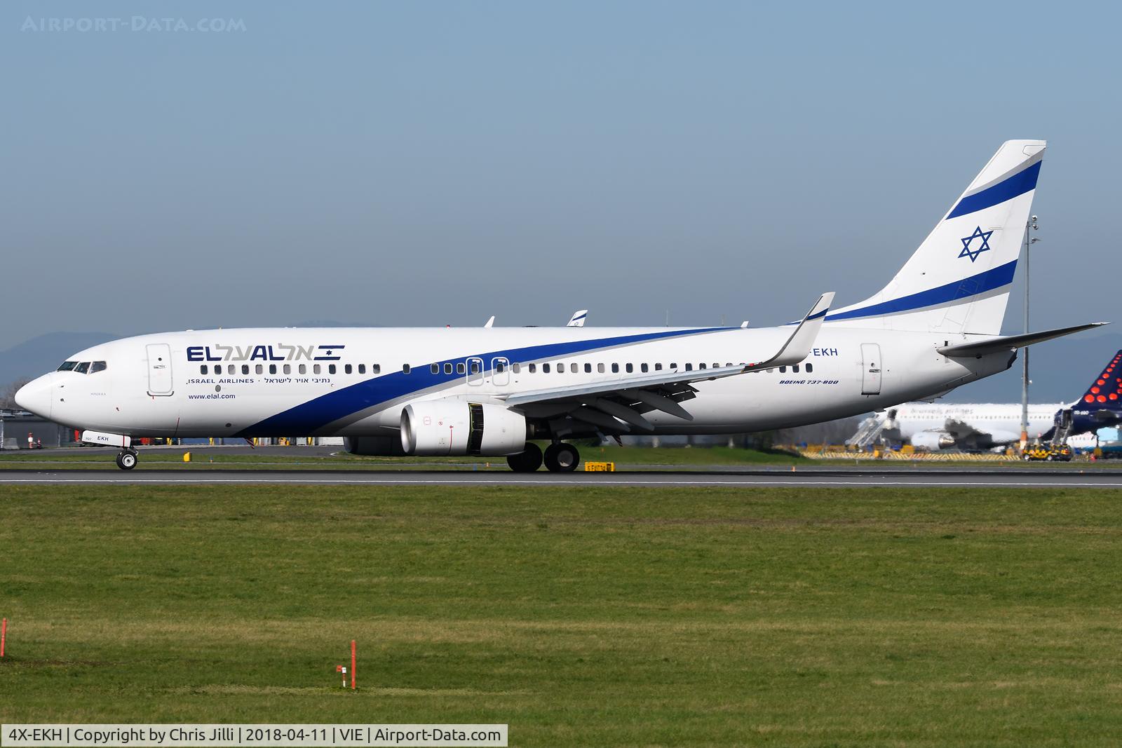 4X-EKH, 2009 Boeing 737-85P C/N 35458, El Al
