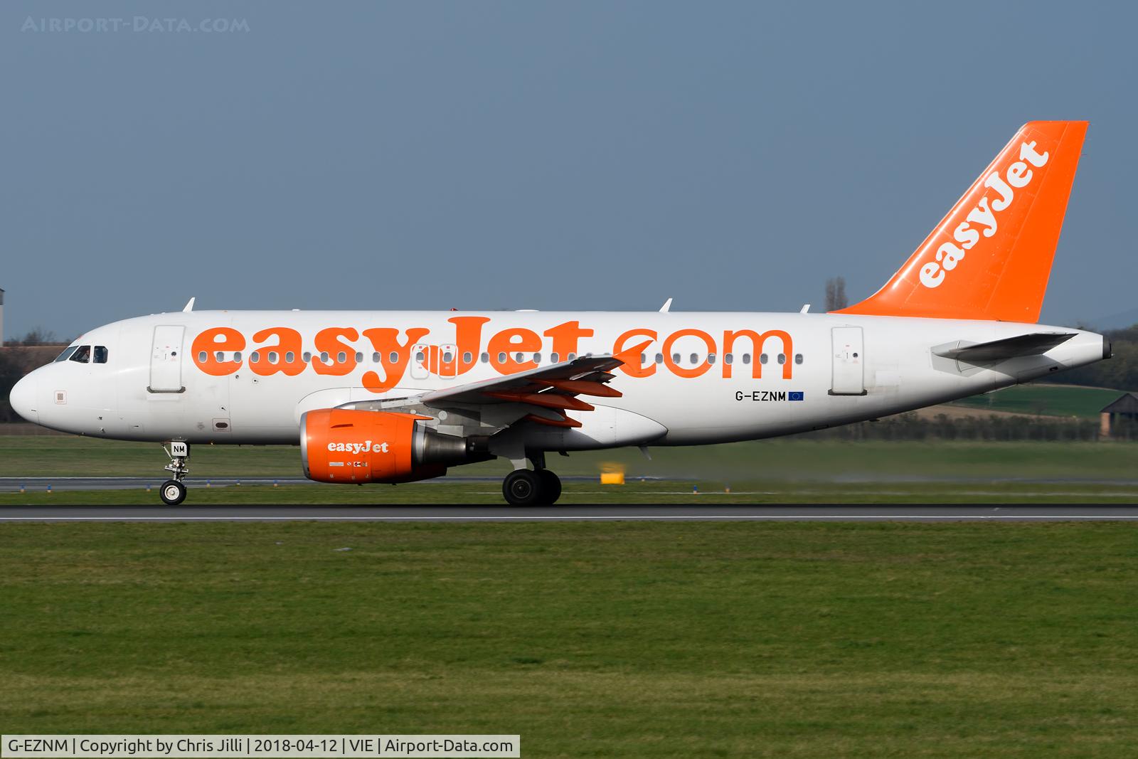G-EZNM, 2005 Airbus A319-111 C/N 2402, easyjet