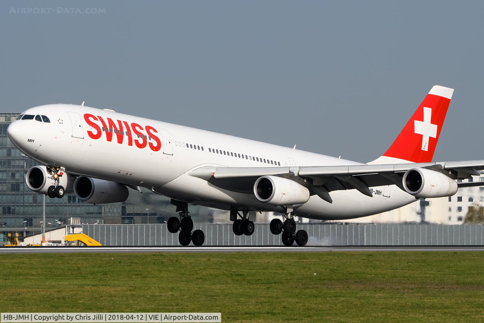 HB-JMH, 2004 Airbus A340-313 C/N 585, Swiss