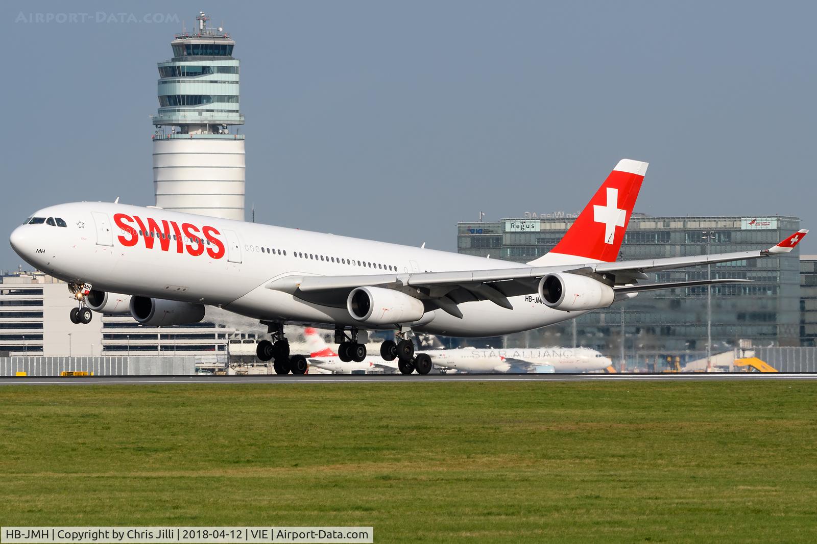 HB-JMH, 2004 Airbus A340-313 C/N 585, Swiss