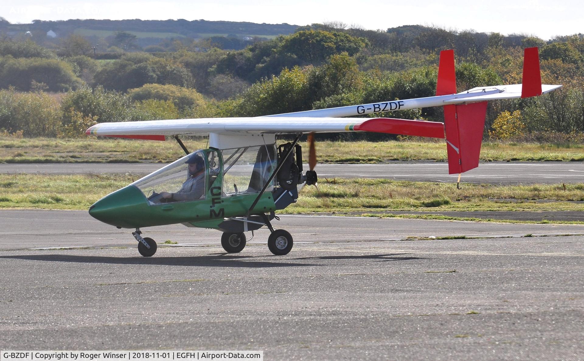 G-BZDF, 2000 CFM Streak Shadow SA C/N PFA 206-12609, Newly resident Streak Shadow.