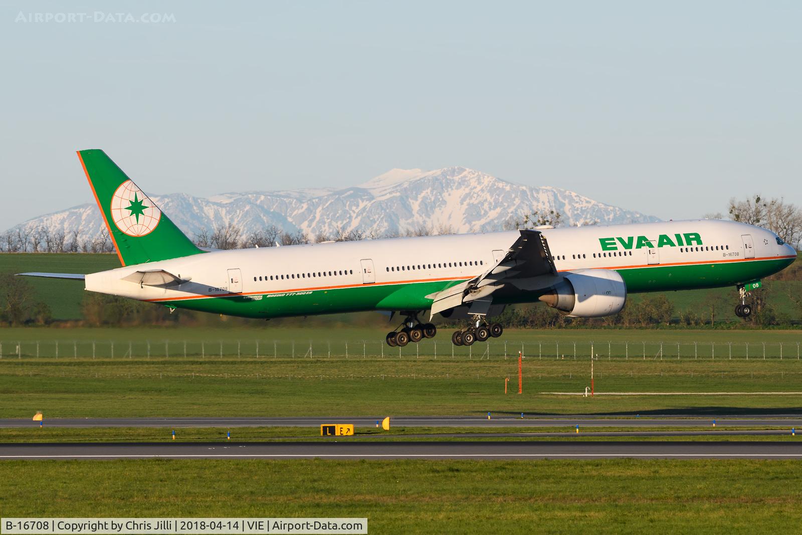 B-16708, 2007 Boeing 777-35E/ER C/N 33752, EVA AIR