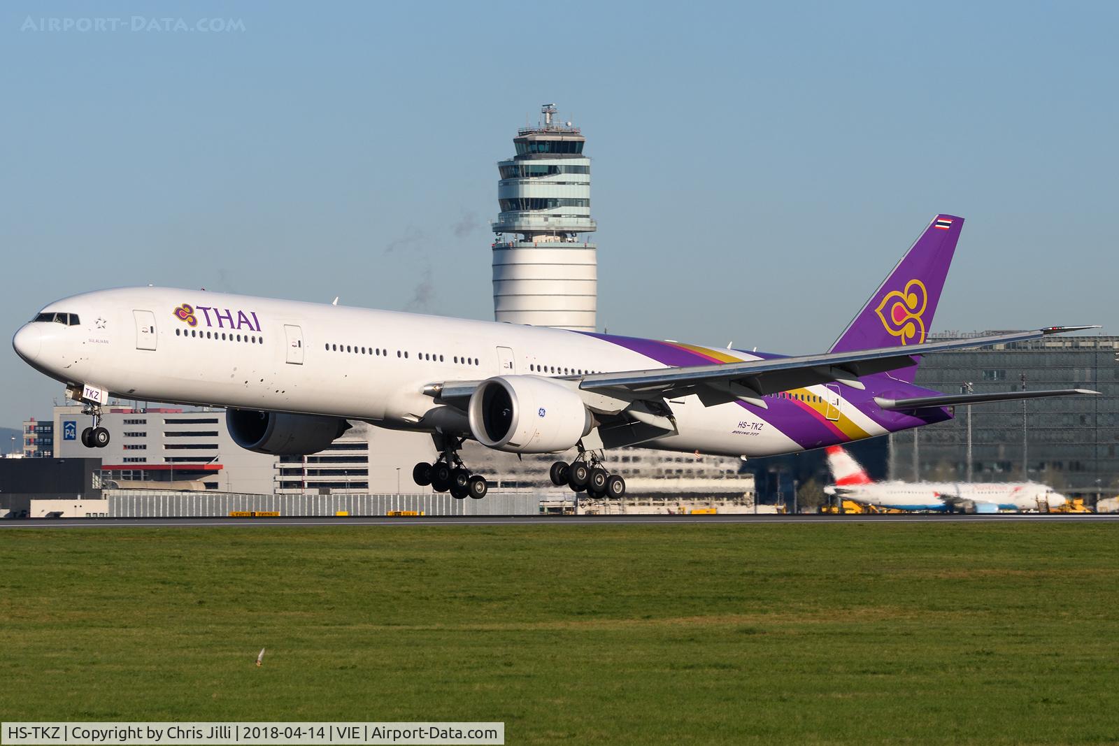 HS-TKZ, 2015 Boeing 777-3D7/ER C/N 42115, Thai Airways