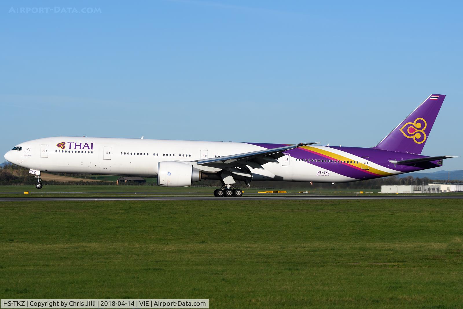 HS-TKZ, 2015 Boeing 777-3D7/ER C/N 42115, Thai AIrways