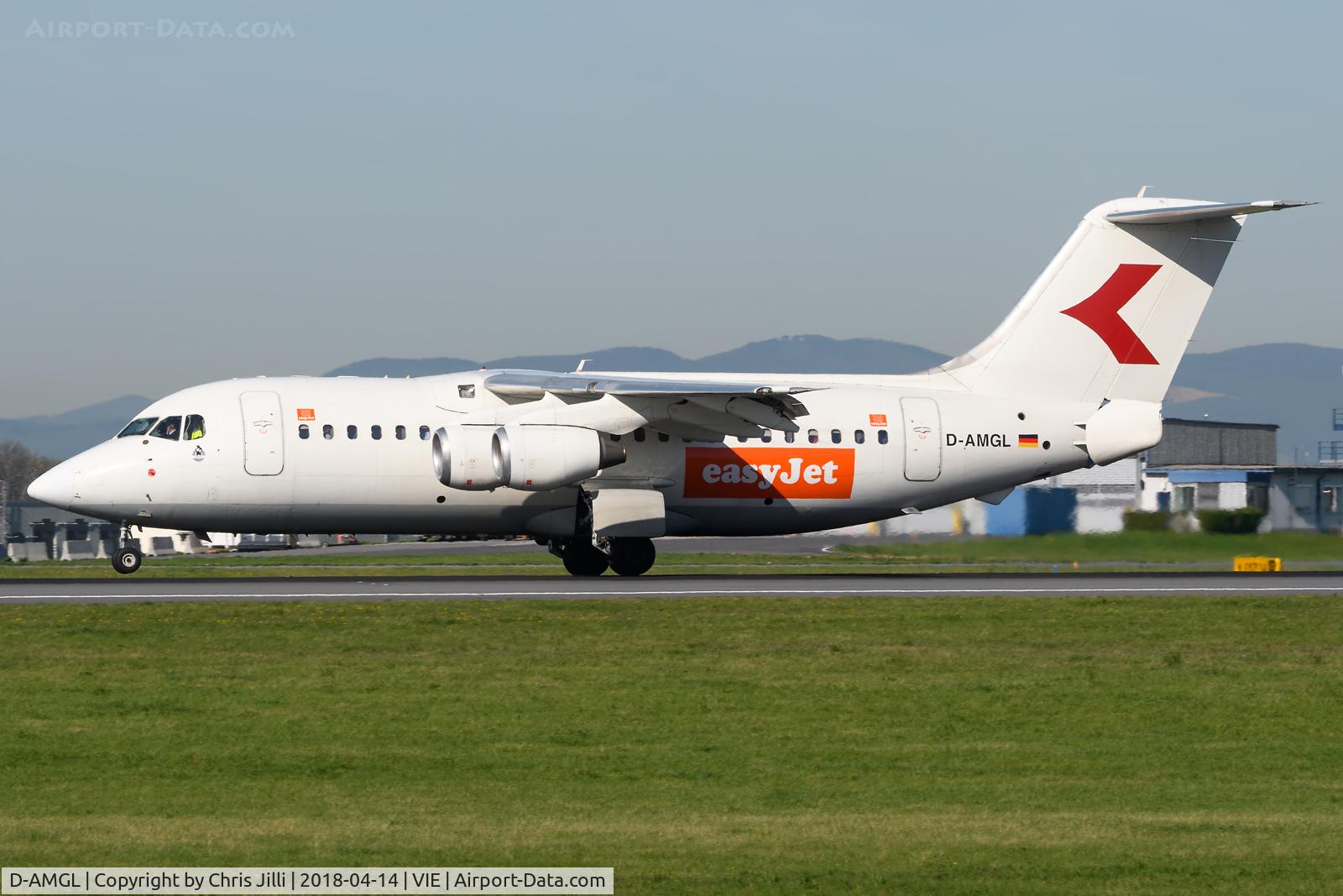 D-AMGL, 1986 British Aerospace BAe.146-200 C/N E2055, WDL Aviation