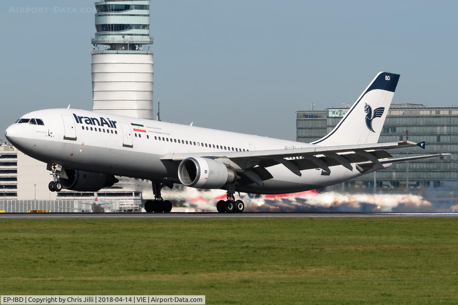 EP-IBD, 1993 Airbus A300B4-605R C/N 696, IranAir