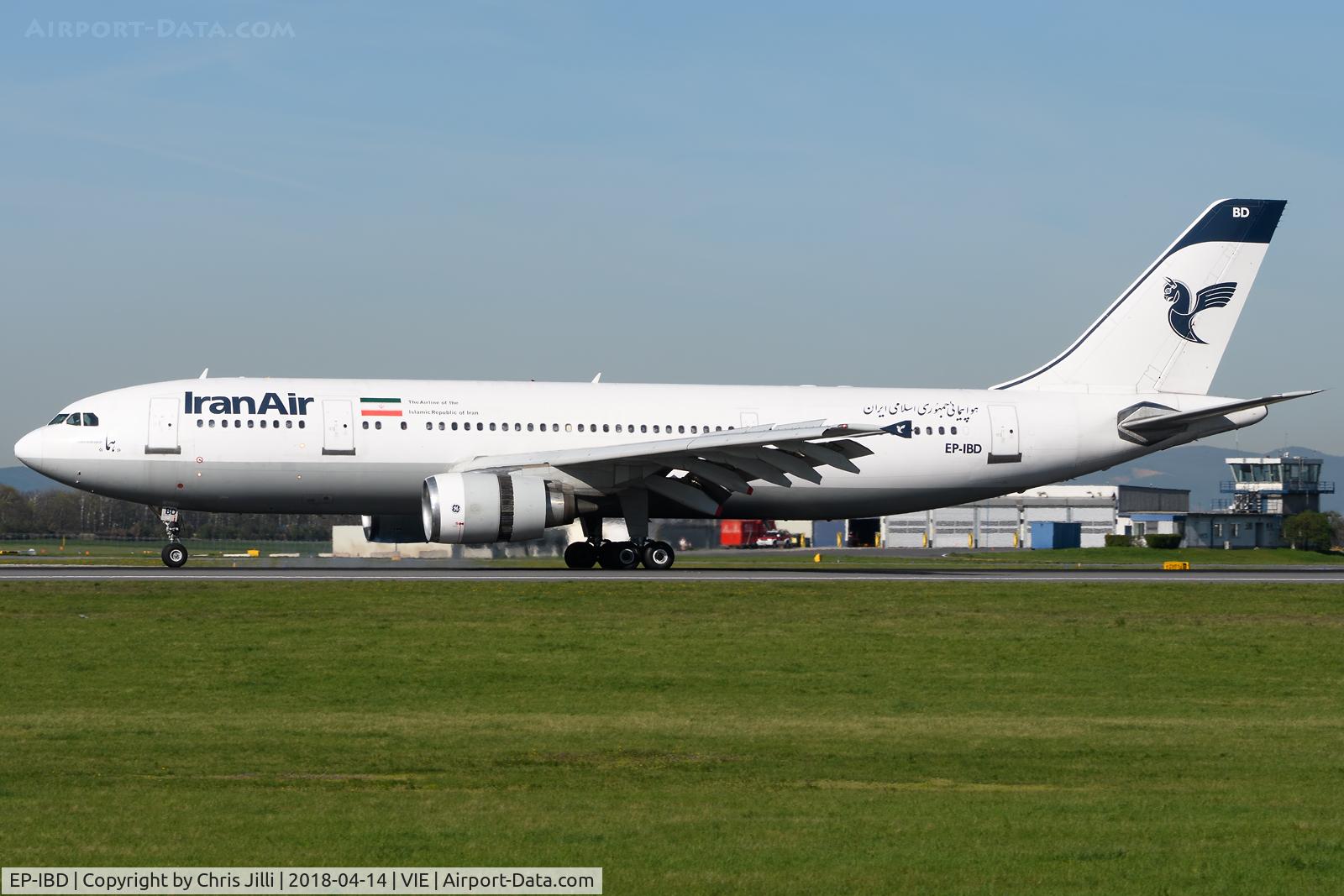 EP-IBD, 1993 Airbus A300B4-605R C/N 696, Iran Air