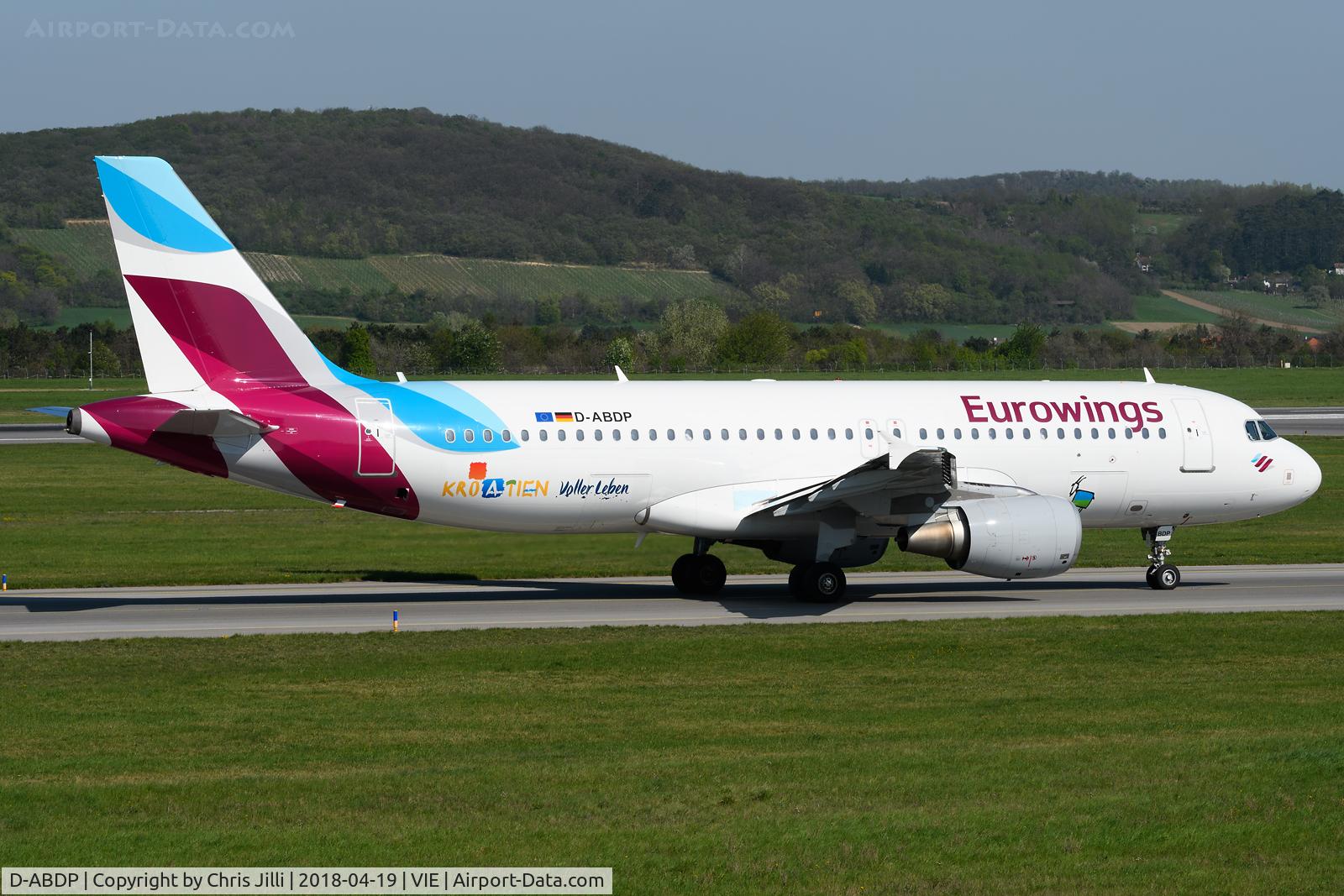 D-ABDP, 2007 Airbus A320-214 C/N 3093, Eurowings