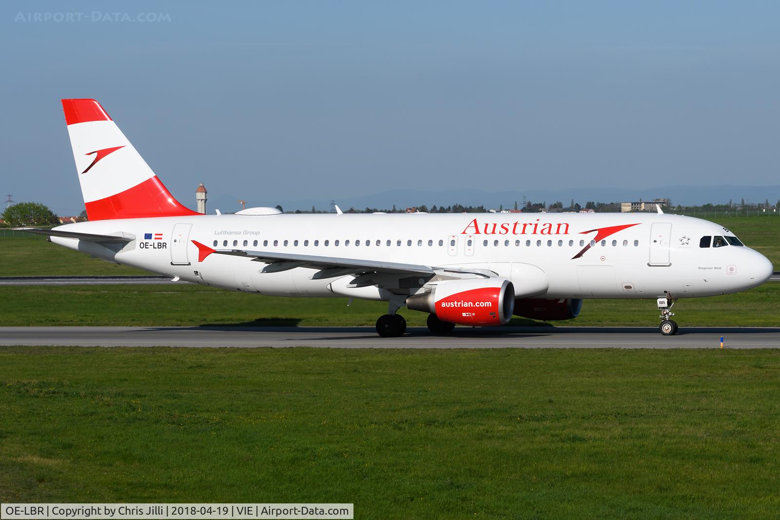 OE-LBR, 2000 Airbus A320-214 C/N 1150, Austrian