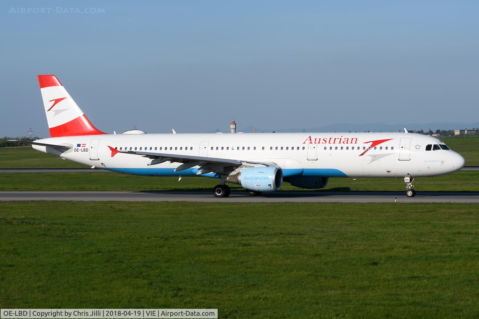 OE-LBD, 1998 Airbus A321-211 C/N 920, Austrian