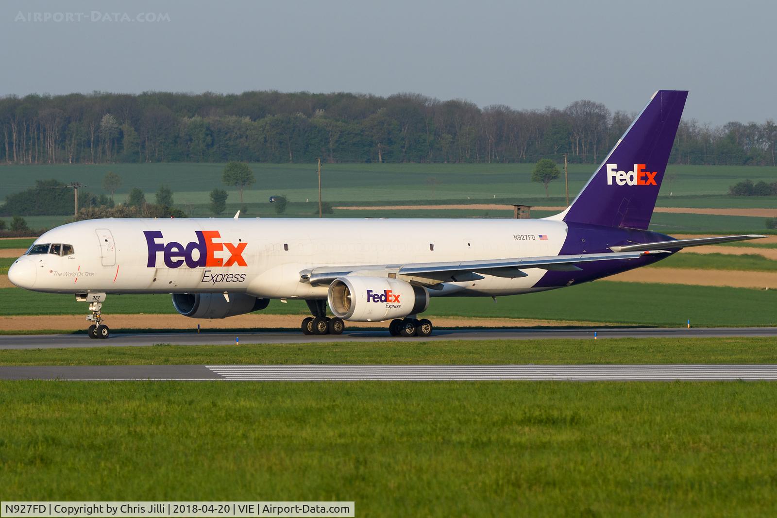 N927FD, 1994 Boeing 757-204 C/N 27220, FedEx