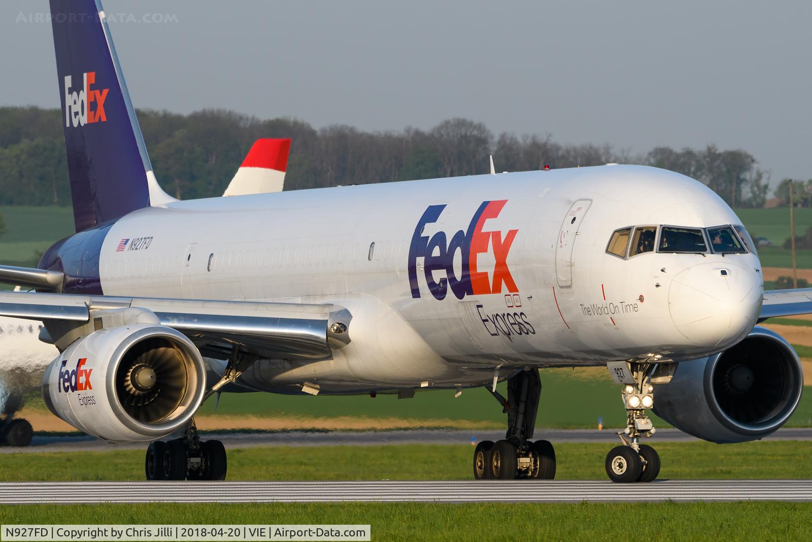 N927FD, 1994 Boeing 757-204 C/N 27220, FedEx