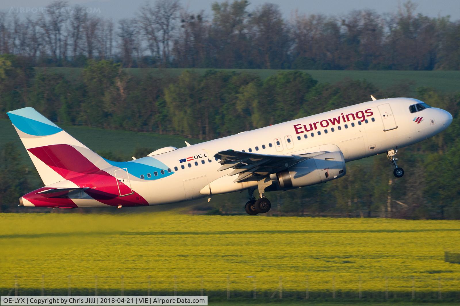 OE-LYX, 2010 Airbus A319-132 C/N 4285, Eurowings