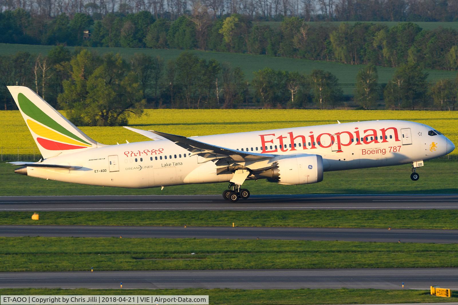 ET-AOO, 2012 Boeing 787-8 Dreamliner C/N 34743, Ethiopian