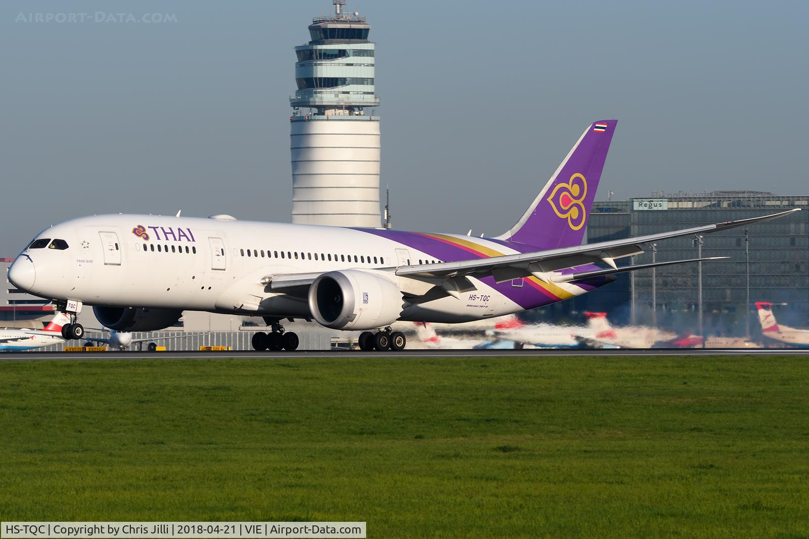 HS-TQC, 2014 Boeing 787-8 Dreamliner C/N 36110, Thai Airways