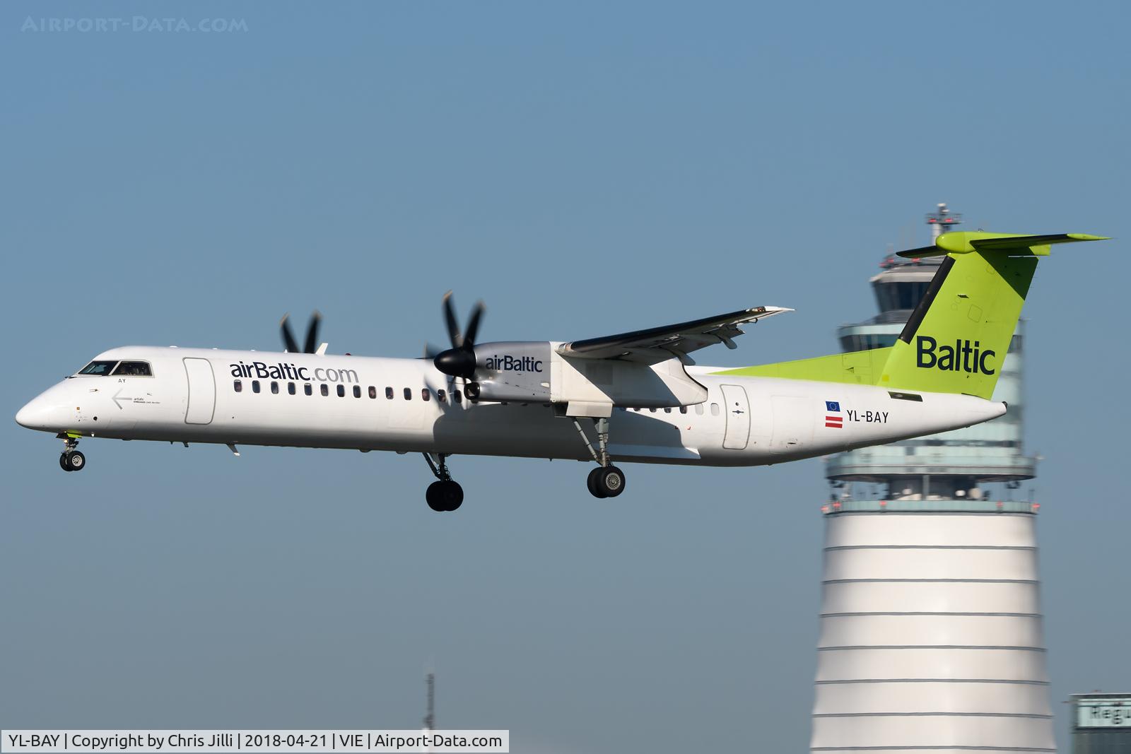 YL-BAY, 2010 De Havilland Canada DHC-8-402Q Dash 8 C/N 4331, AirBaltic