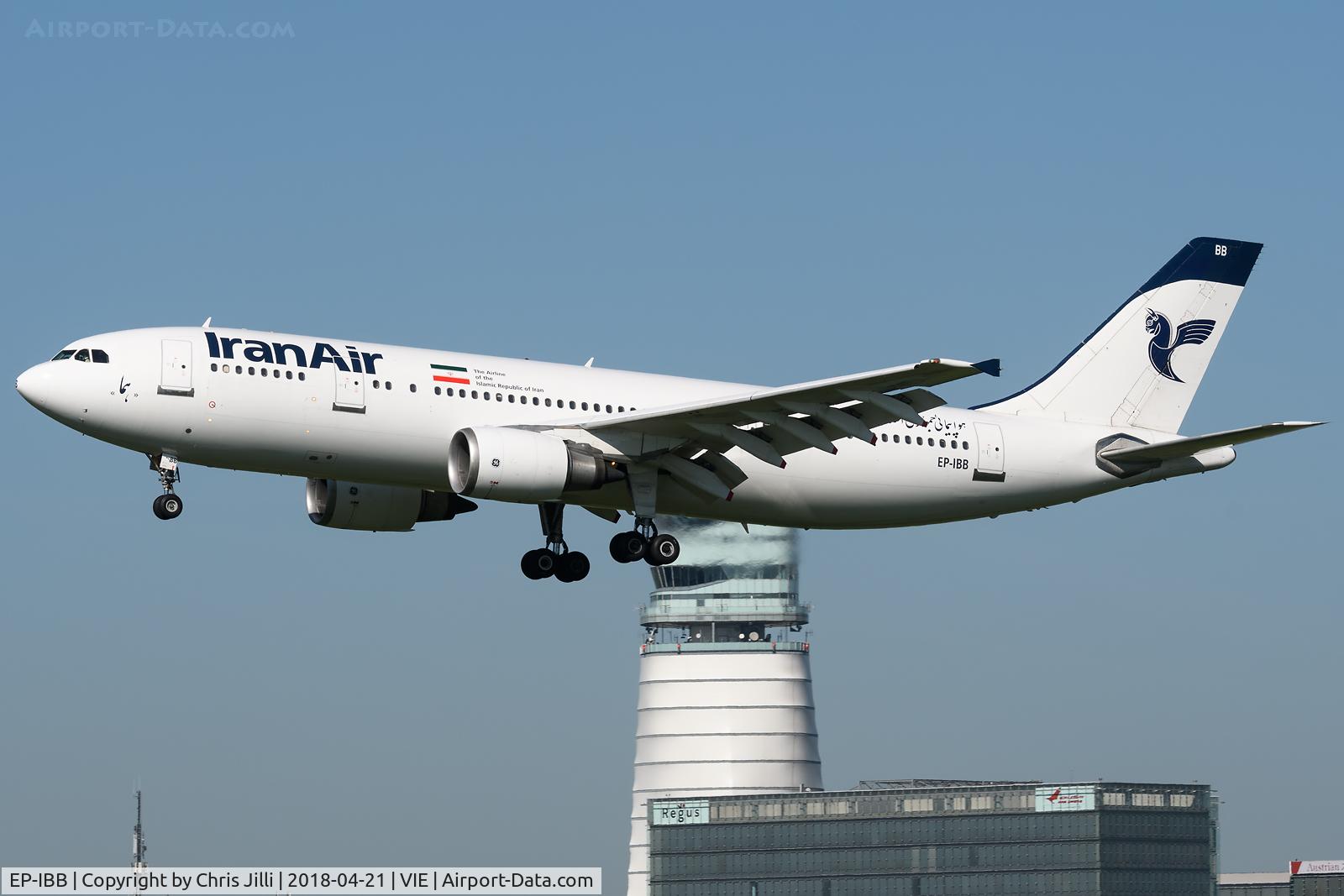 EP-IBB, 1994 Airbus A300B4-605R C/N 727, Iran Air