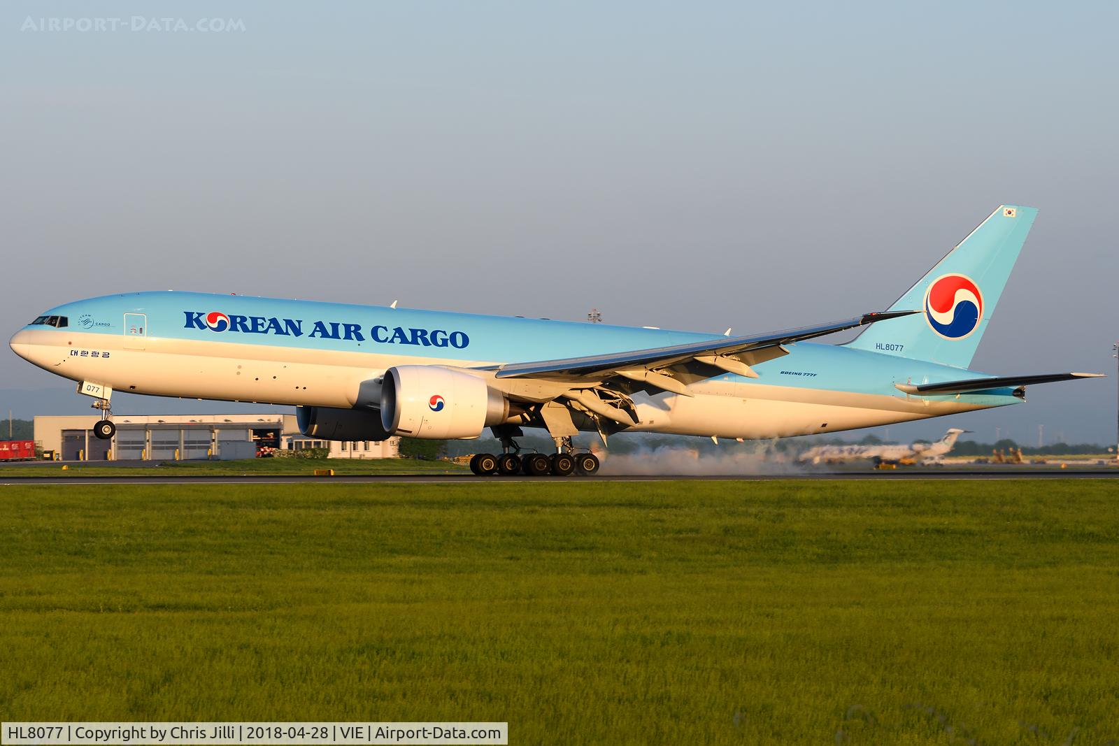 HL8077, 2017 Boeing 777-FB5 C/N 62697, Korean Air Cargo