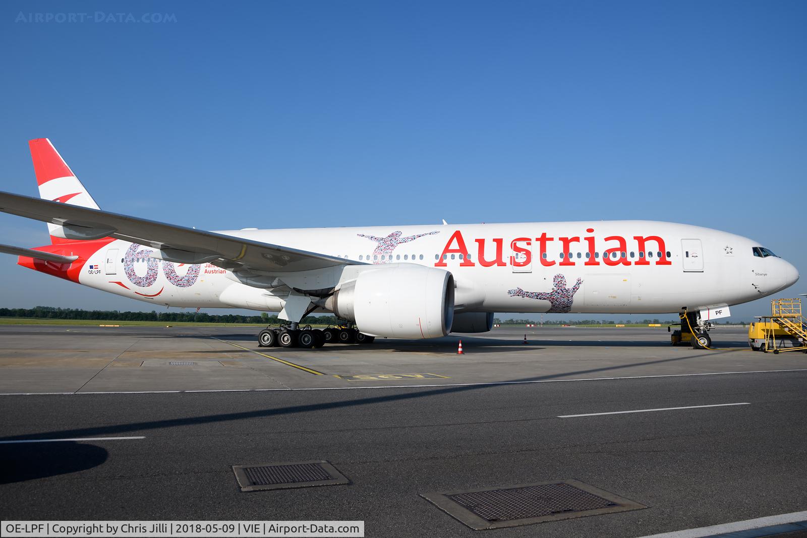 OE-LPF, 2001 Boeing 777-2Q8/ER C/N 28692, Austrian