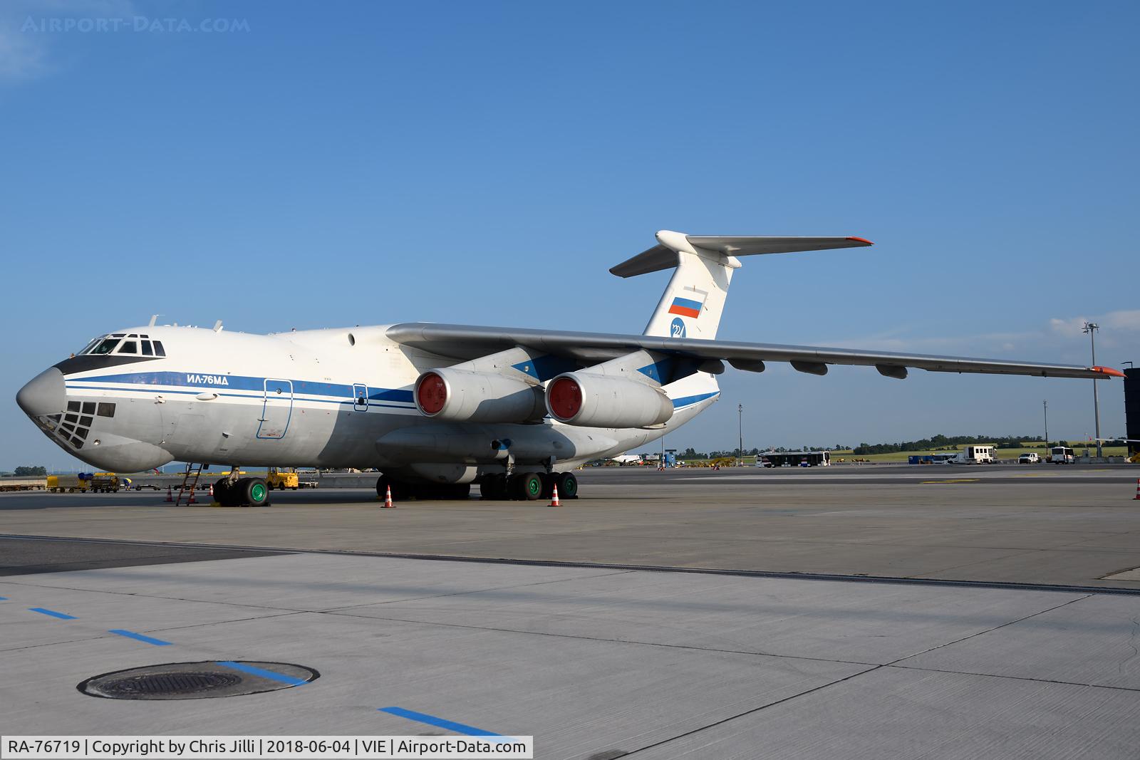 RA-76719, 1986 Ilyushin IL-76MD C/N 0073474226, Russian AIr Force