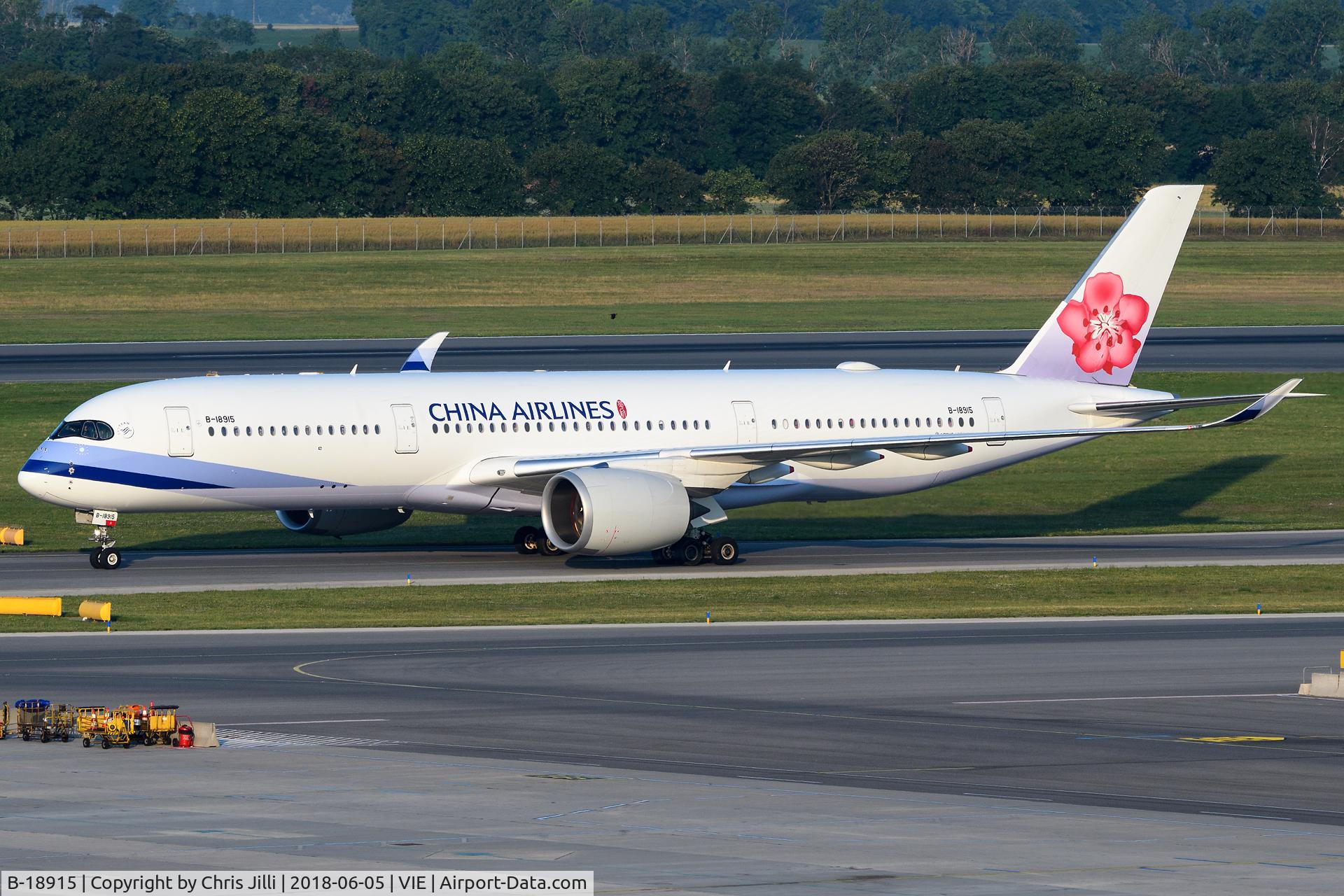 B-18915, 2017 Airbus A350-941 C/N 179, China Airlines