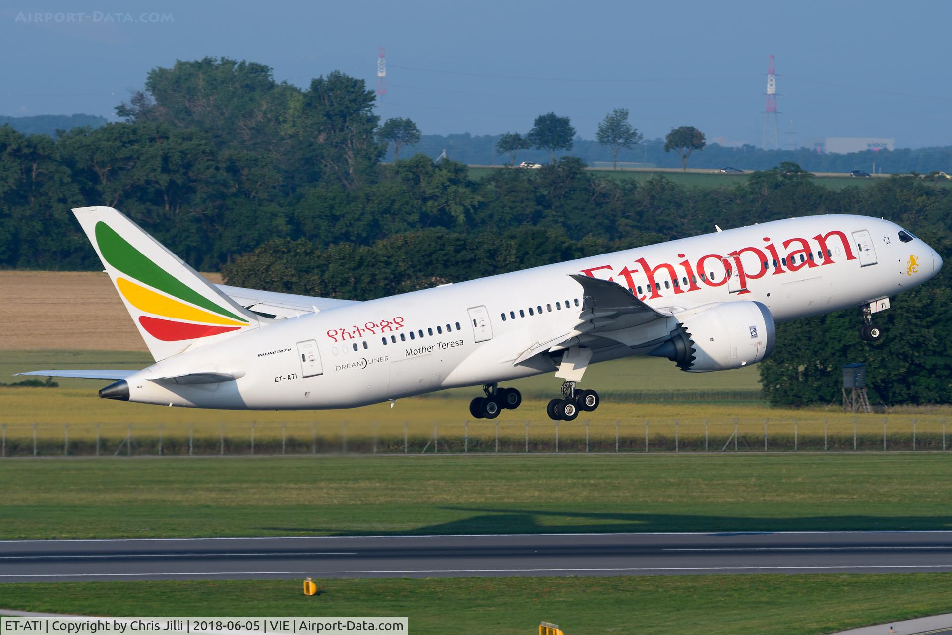 ET-ATI, 2017 Boeing 787-8 Dreamliner C/N 34487, Ethiopian Airlines