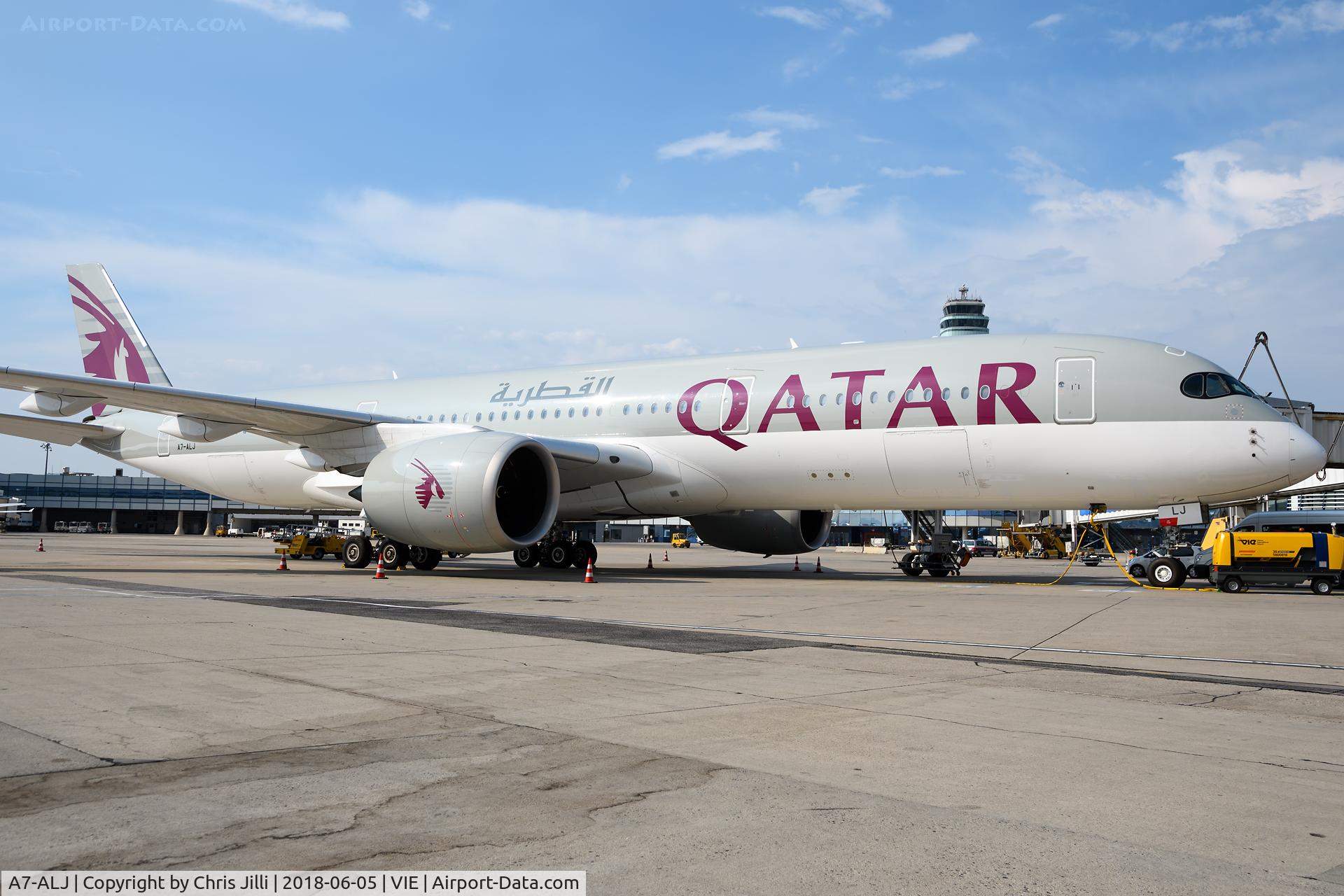 A7-ALJ, 2015 Airbus A350-941 C/N 025, Qatar Airways