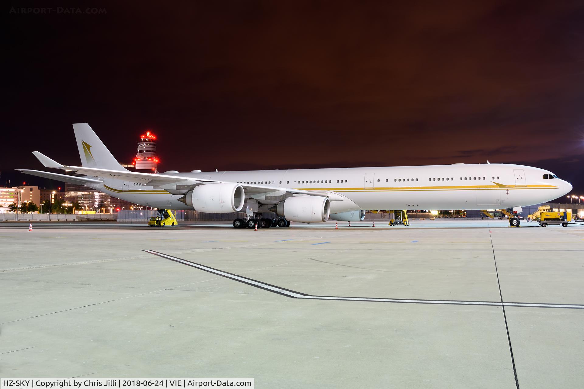 HZ-SKY, 2008 Airbus A340-642 C/N 924, Sky Prime