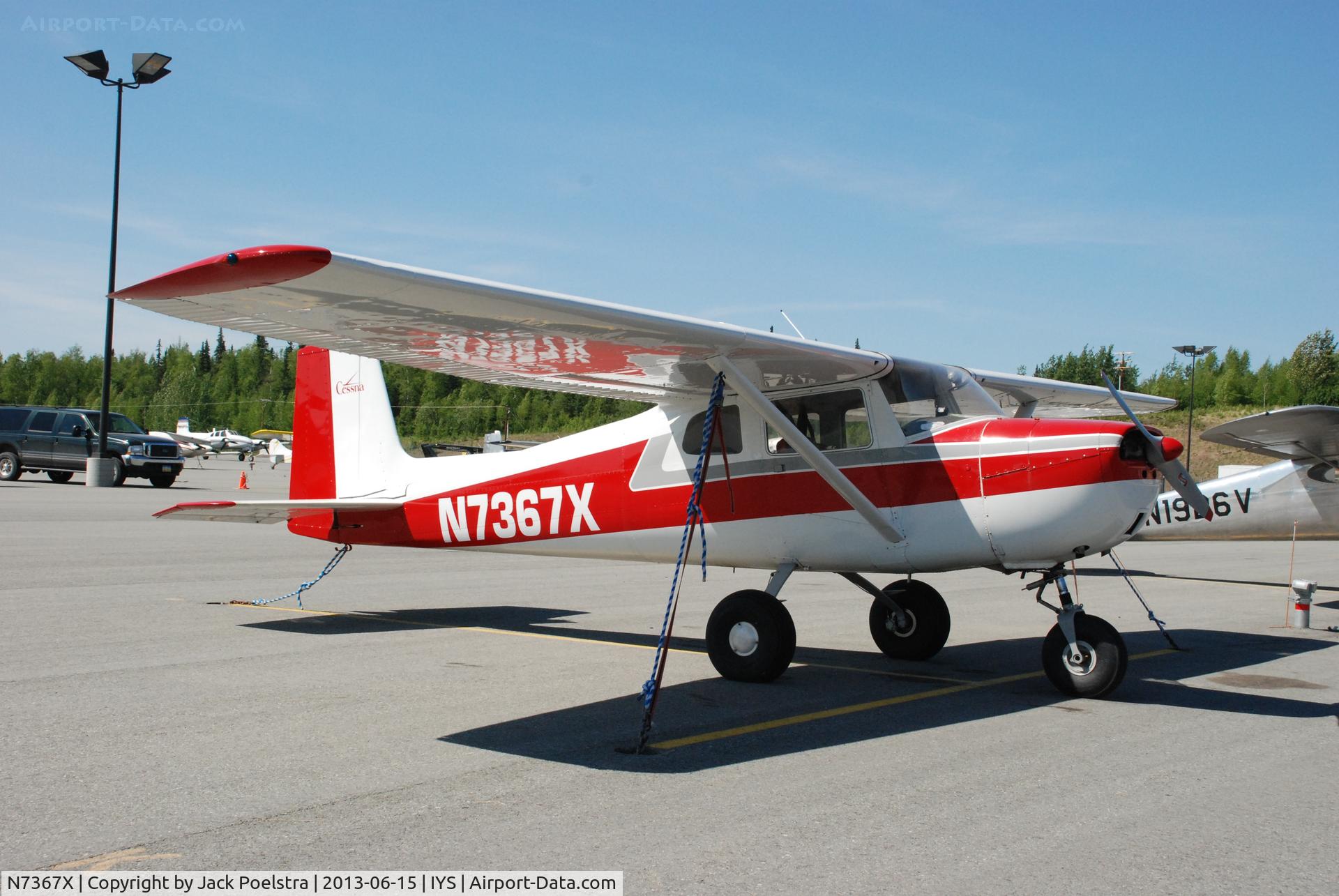 N7367X, 1961 Cessna 150B C/N 15059467, N7367X at Wassila airport AK