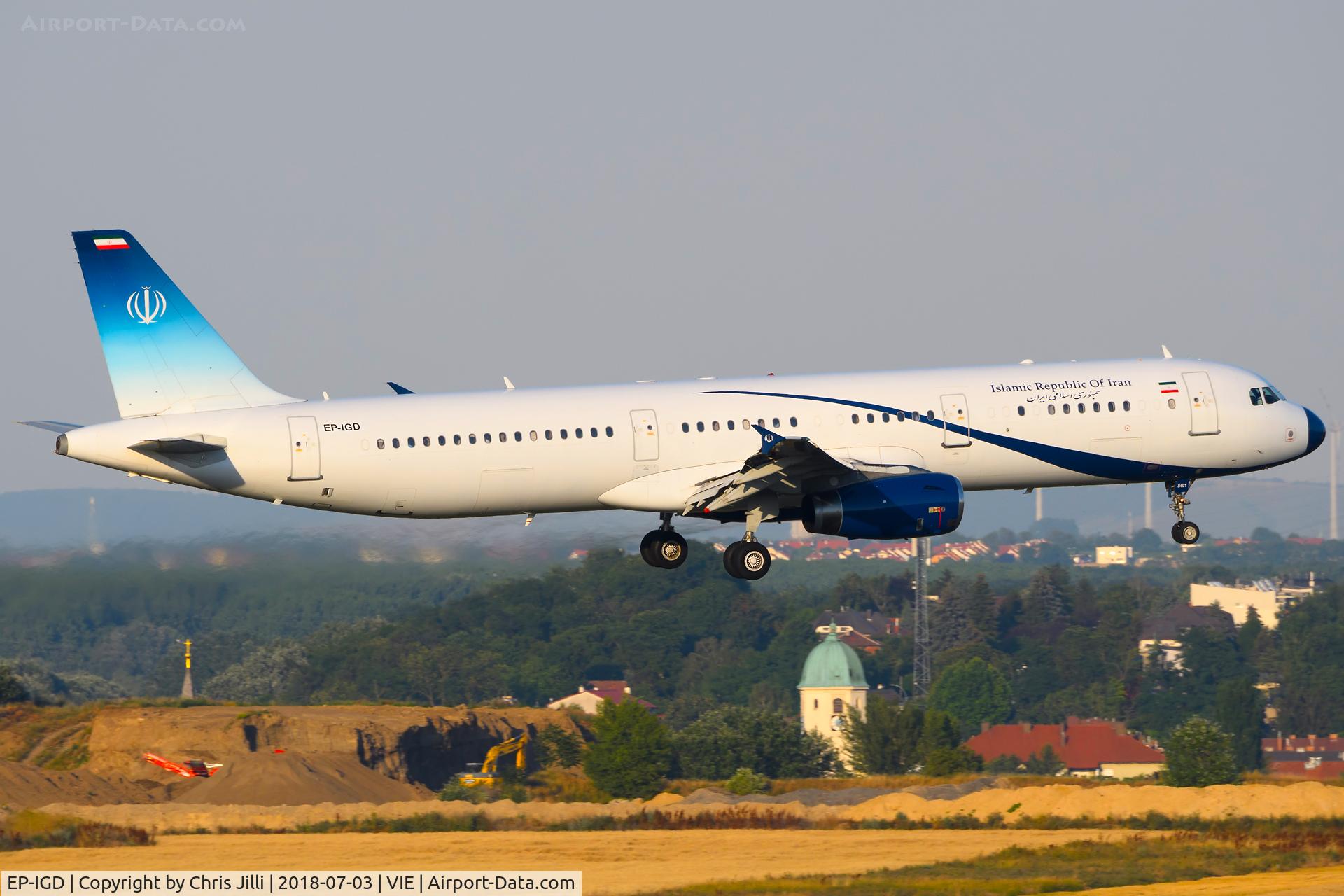 EP-IGD, 2000 Airbus A321-231 C/N 1202, Islamic Republic of IRAN