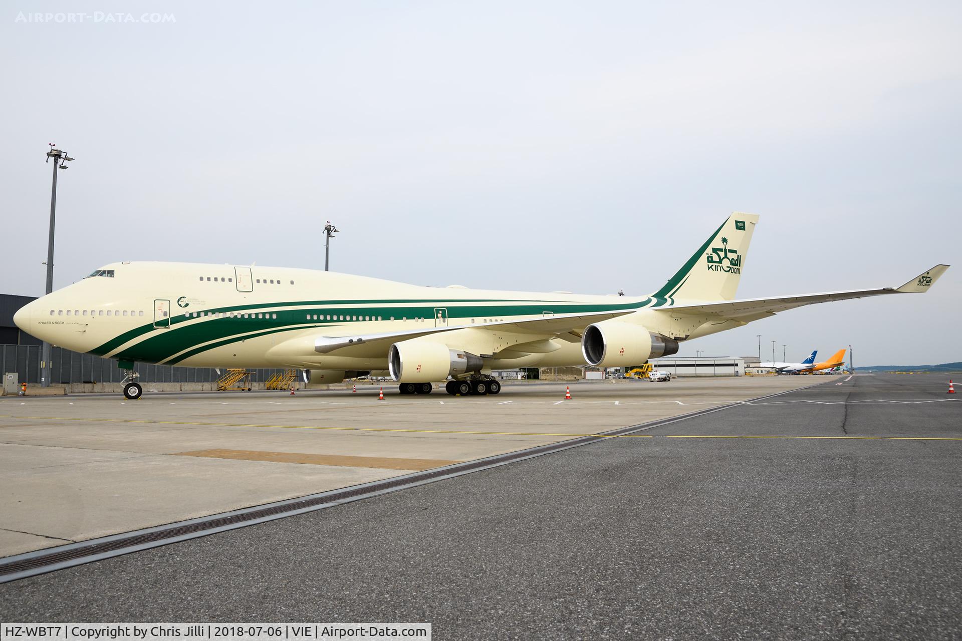 HZ-WBT7, 1992 Boeing 747-4J6 C/N 25880, Kingdom Holding