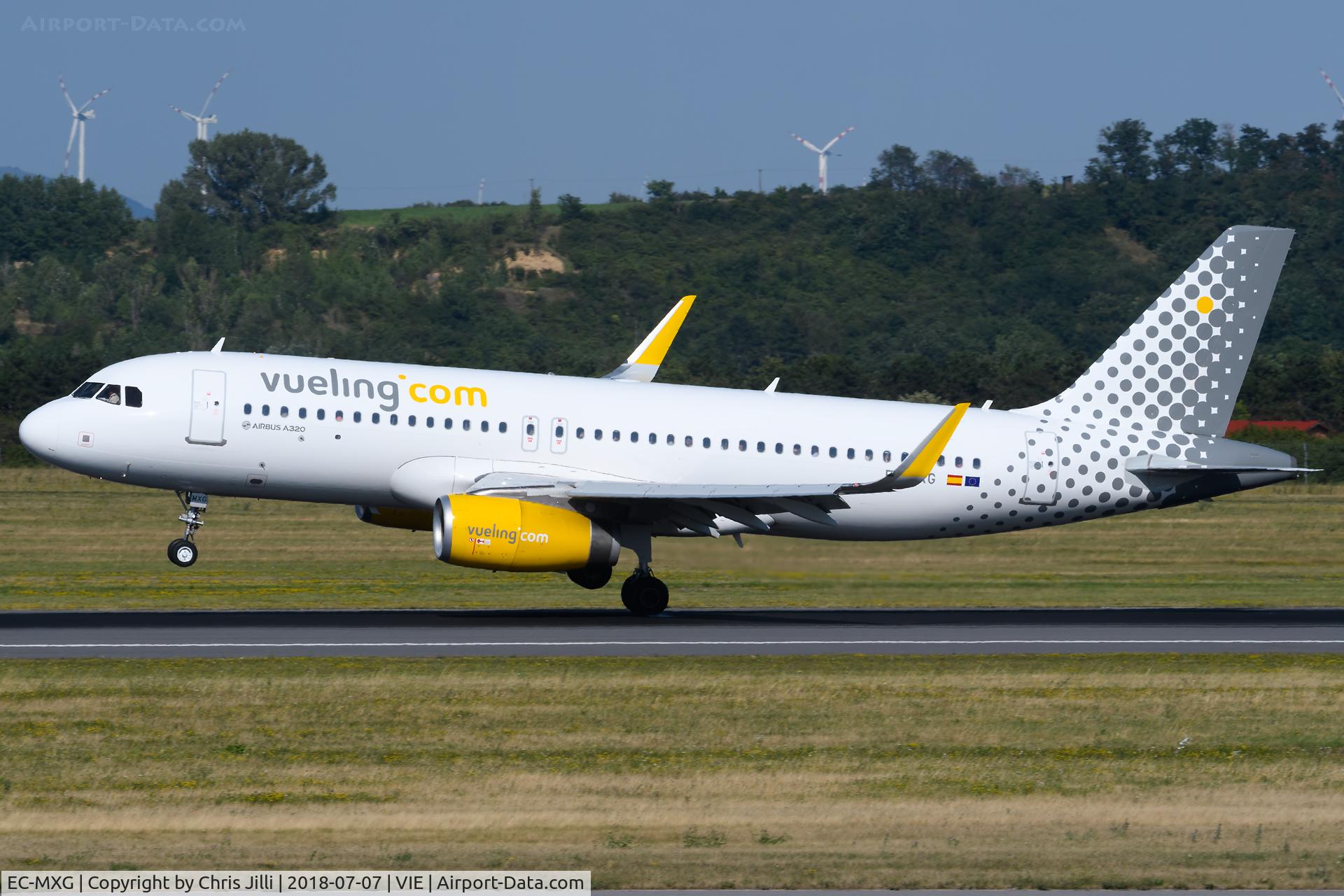 EC-MXG, 2018 Airbus A320-232 C/N 8192, Vueling