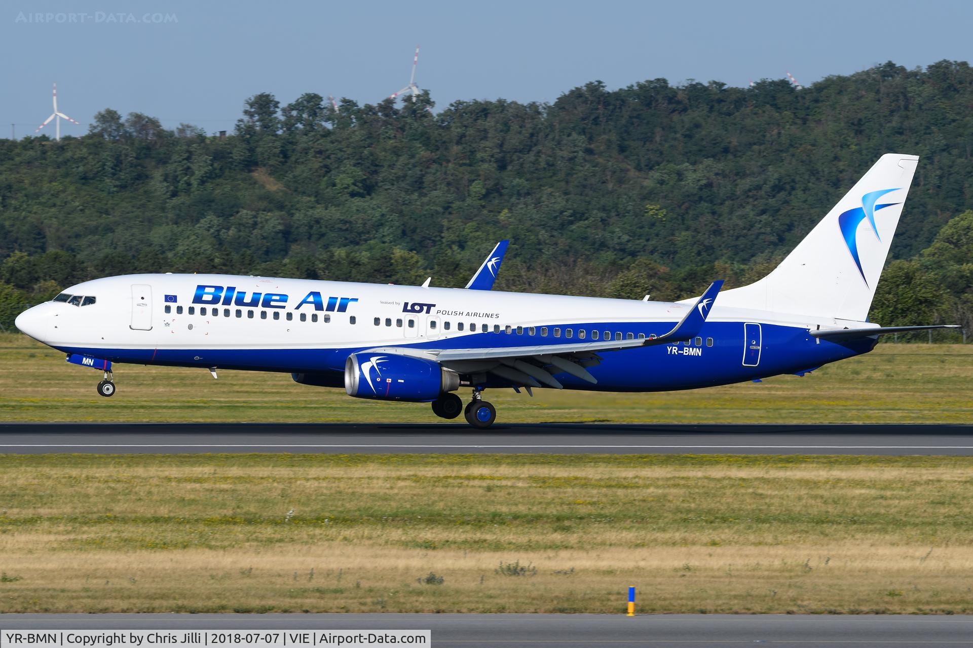 YR-BMN, 2011 Boeing 737-82R C/N 40728, Blue Air