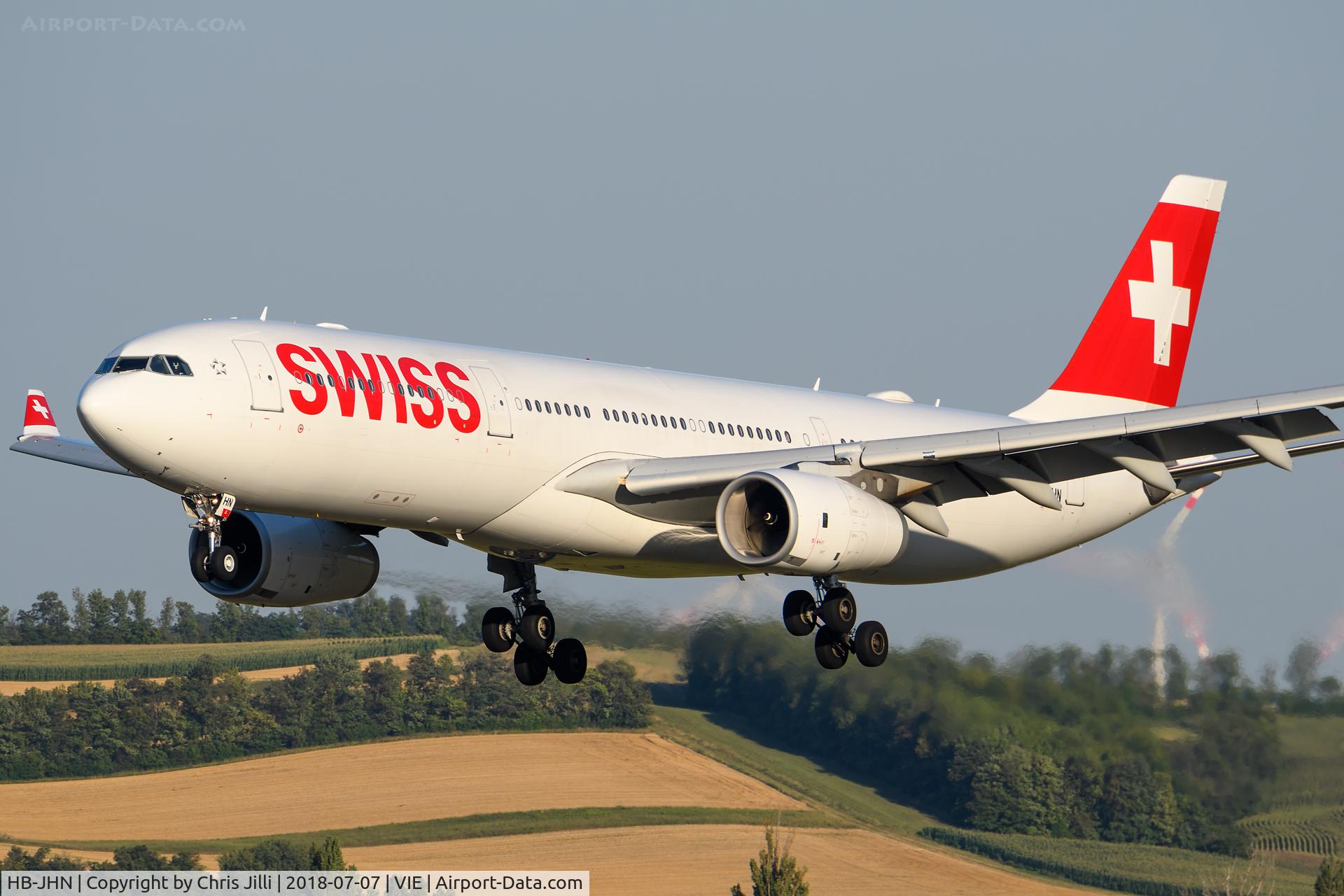 HB-JHN, 2013 Airbus A330-343X C/N 1403, Swiss