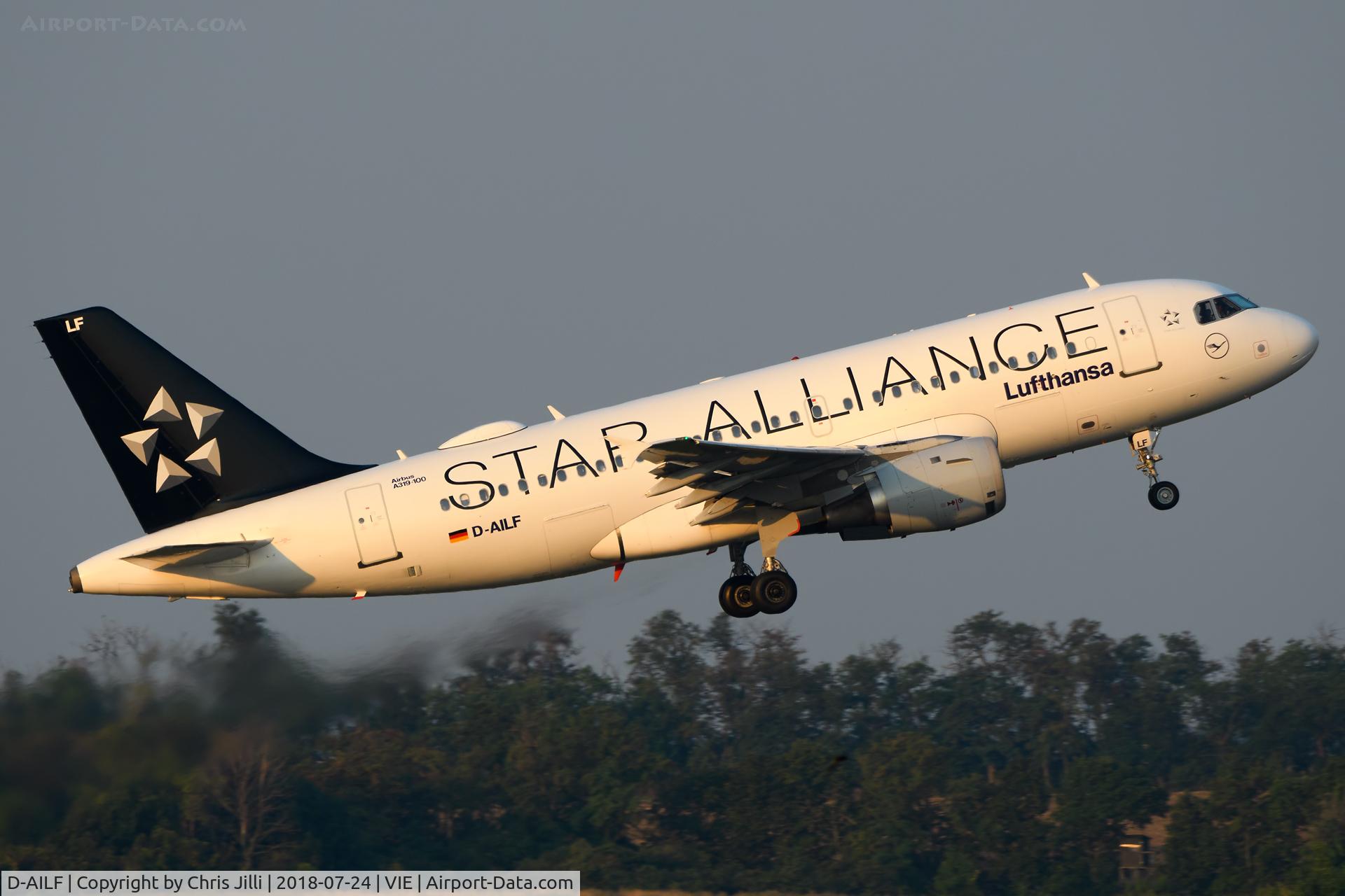 D-AILF, 1996 Airbus A319-114 C/N 636, Lufthansa