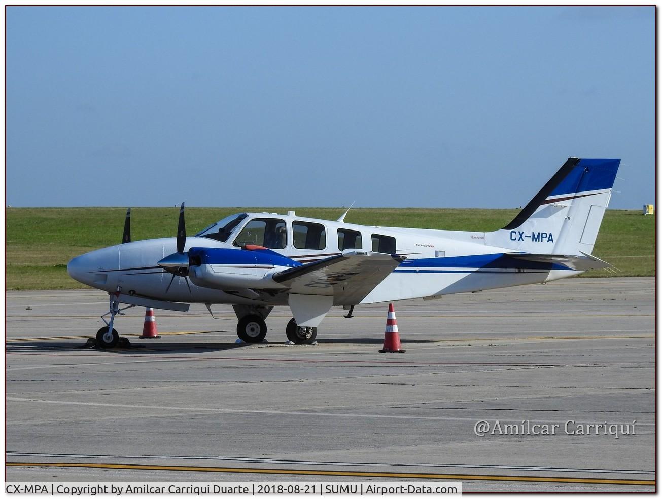 CX-MPA, 2014 Beechcraft G58 Baron C/N TH-2436, Landed At SUMU
