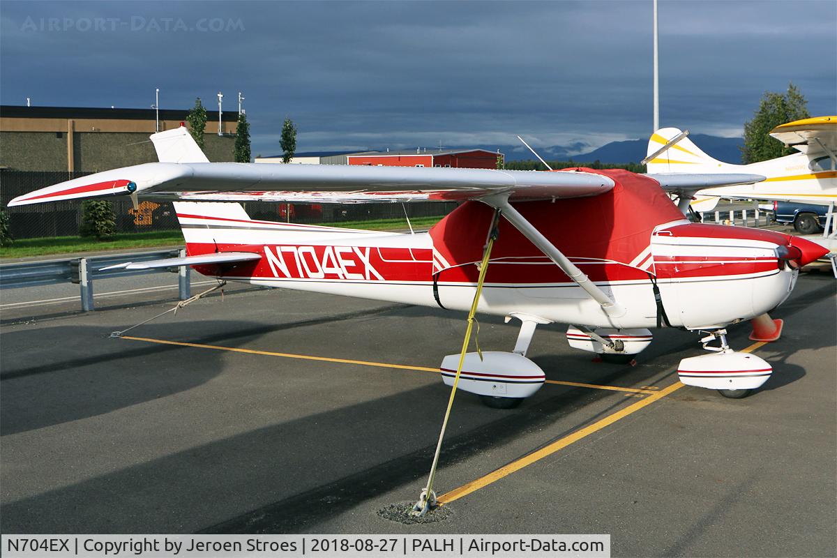 N704EX, 1976 Cessna 150M C/N 15078563, Lake Hood