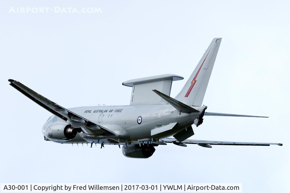 A30-001, 2002 Boeing E-7A Wedgetail C/N 33474, 