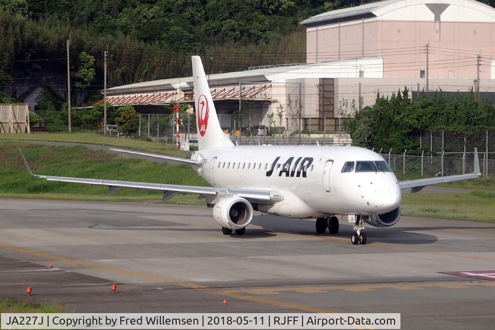 JA227J, Embraer E170 C/N 17000524, J-AIR