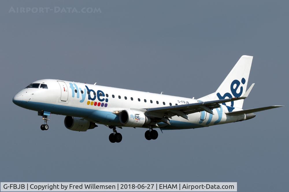 G-FBJB, 2011 Embraer 175STD (ERJ-170-200) C/N 17000327, FLYBE