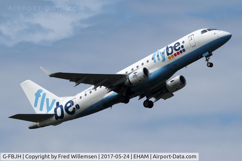 G-FBJH, 2012 Embraer 175STD (ERJ-170-200) C/N 17000351, FLYBE